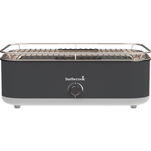 Barbecook E-Carlo elektrische tafel BBQ Midnight Grey 42,5x33x16,5cm