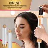 Cheveux - 7-in-1 Airstyler PRO - Wit - Multistyler - Krulborstel en Fohnborstel