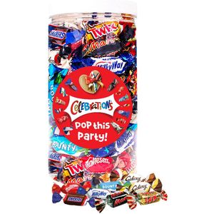 Mars - Celebrations - Chocolademix - 580g - Met Herbruikbare Bokaal