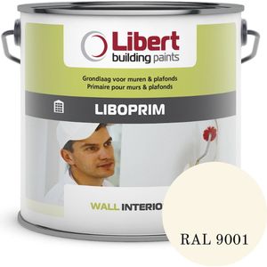 Libert - Liboprim - 5L - Primer Muur en Plafond - RAL 9001