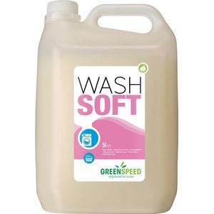 Greenspeed wasverzachter Wash Soft, 166 wasbeurten, flacon van 5 liter