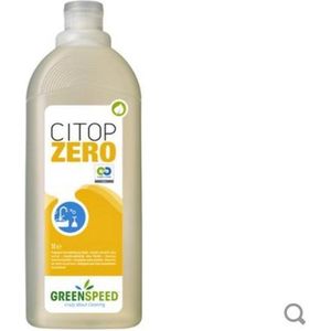 Afwasmiddel greenspeed citop zero 1 liter | 1 fles