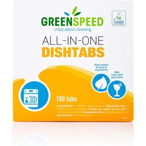 Greenspeed Dishtabs - all-in-one vaatwastabletten - 5 x 100 tabs