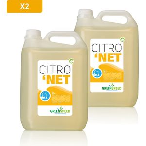 Greenspeed Citronet - Geconcentreerd Handafwasmiddel - 2 x 5 l