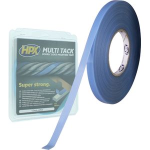 Dubbelzijdige Multi-tack Tape - Semi-transparant 12mm X 25m