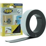 HPX - Magneettape - Zwart - 25 mm x 2 m - Zelfklevende Magnetband