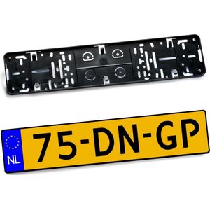 Kentekenplaathouder ABS ZONDER BOORD voor kentekenplaat 520x110mm NEDERLAND