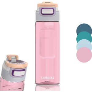 Kambukka Tritan waterfles (750 ml) Lekvrij Vlek en geurbestendig Schokbestendig Vaatwasmachinebestendig Gemakkelijk te hanteren waterfles Model ELTON Rainbow Pastels