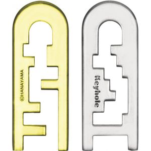 Huzzle Breinbreker Cast Keyhole 11,8 Cm Staal Zilver/goud