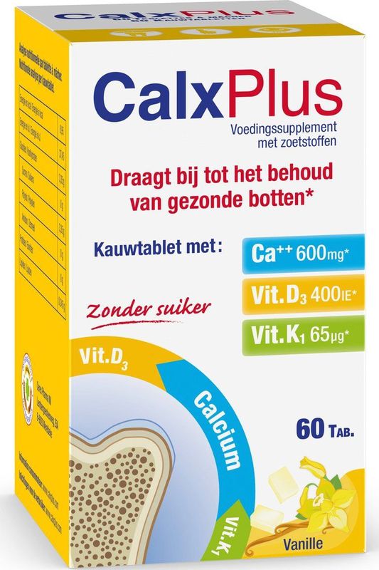 Calxplus Vanille Tabl 60