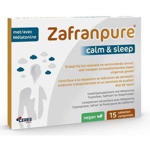 Zafranpure Calm & Sleep Tabletten 15