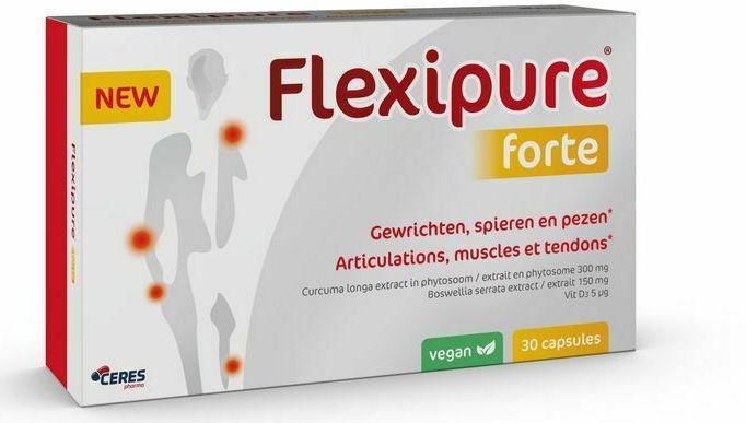 Flexipure® Forte - Gewrichtsmiddel - Curcuma - Boswellia - Vitamine D