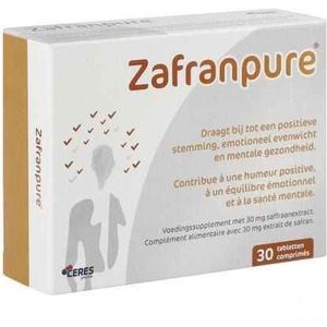 Voedingssupplement - Saffraanextract - 30 mg