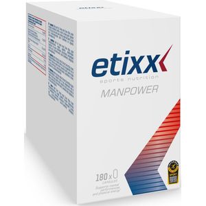 Etixx - Manpower - Multivitaminen - Ondersteuning Mentale en Fysieke Prestaties