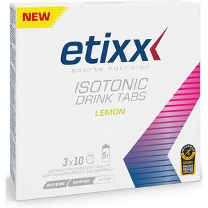 Etixx - Isotonic - Bruistabletten - Citroen - 3x10 Stuks