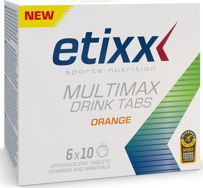 Etixx - Multimax Drink Tabs - Bruistablet - Sinaasappel - Multivitamine