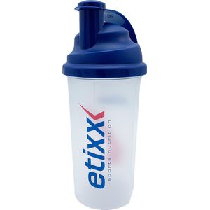 Etixx - Shaker - Transparant - 700 ml - Beveiligde Schroefdop