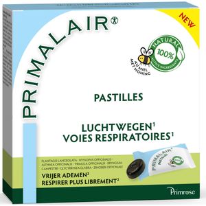 Primalair - Pastilles - Natuurlijke Ingrediënten - Keeltabletten