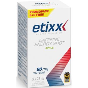 Etixx - Caffeine Energy Shot - Groene Appel - 80 mg Cafeïne