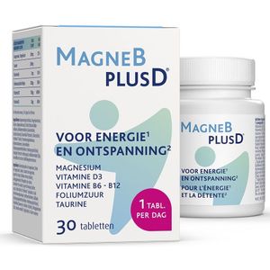 MagneBPlusD - Weerstandverhogers - Magnesium, Vitamines B, Vitamine D, Taurine
