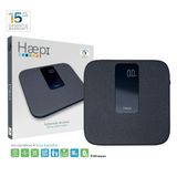 Haepi - Elektronische Weegschaal - Zacht Linnen - Groot Display - Maximaal 180 kg