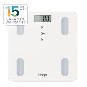 Haepi - Body Analyzer - Wit - Volledige Lichaamsanalyse