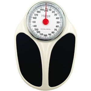 Haepi - Mechanische Personenweegschaal - Groot Blad - 200 kg - 15 Jaar Garantie