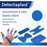 Pleisters - Blauw - Elastisch Textiel - Hypo-allergene Lijm
