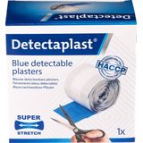 Detectaplast - Eerste Hulp Pleisters - Blauw - Elastisch Textiel