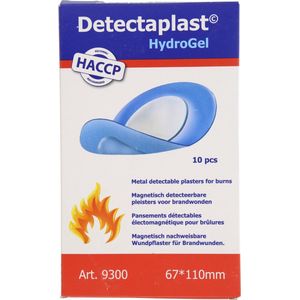 Detectaplast - Brandwond pleister - - Brandwonden pleister - Hydrogel pleister - Pak 10 Stuks