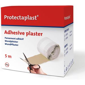 Elastische pleister protectaplast bruin 6cmx5m