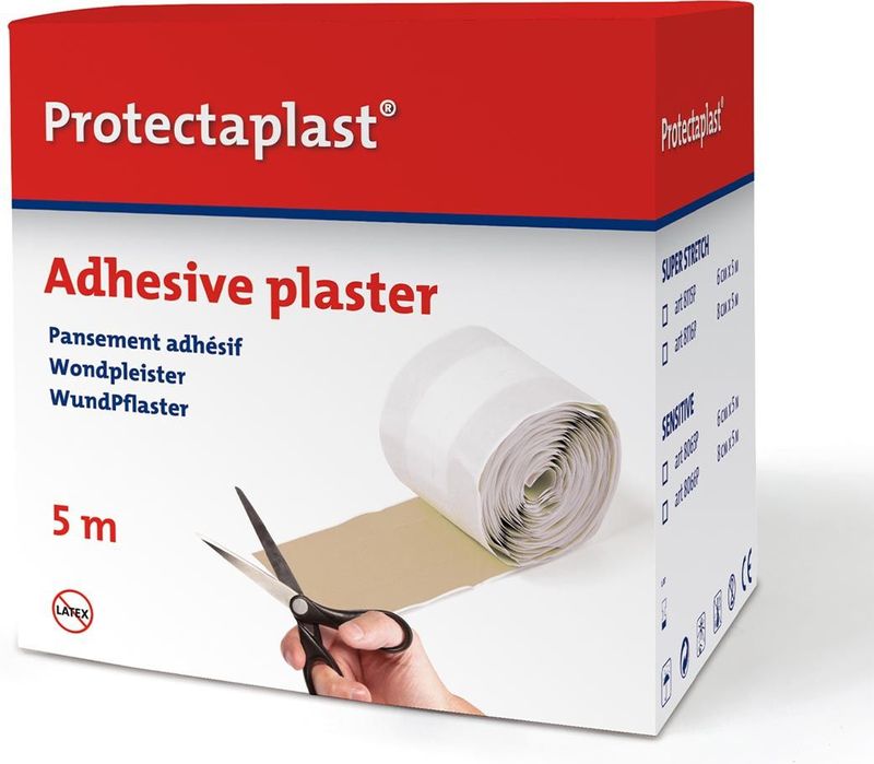 Protectaplast - Elastic - Pleisters - Flexibel - Hypo-allergene Kleefstof