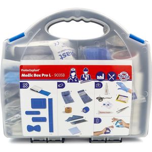 Protectaplast EHBO-koffer Medic Box Pro L, inhoud tot 10 personen