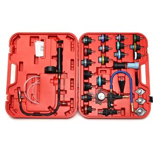 28pcs Auto reparatie tool kit sets Universele Radiator Druk Tester Vacuüm Type Koelsysteem Test Detector gereedschappen Kits Auto tool