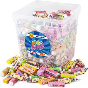 Mentos - Fruit-tella - Look O Look - Chupa Chups Mix van Mini's XL - Snoep - 2050g