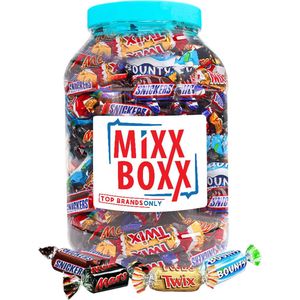Mars Miniatures chocolade mix - Mars, Snickers, Twix & Bounty mini's - 1200g