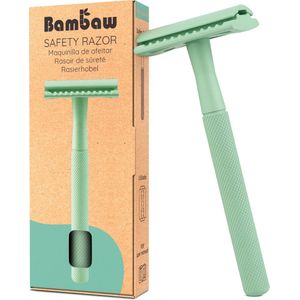 Bambaw - Metalen Veiligheidsscheermes - Voor Nat Scheren - Antislip Handgreep - Hoogwaardige Materialen