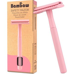 Bambaw - Metalen Veiligheidsscheermes - Voor Nat Scheren - Antislip Handgreep - Hoogwaardige Materialen