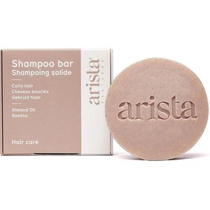 Shampoo Bar voor Krullend Haar | Sulfaatvrije Vaste Shampoo | Zoete Amandelolie, Sheaboter & Wasnotenpoeder Shampoo