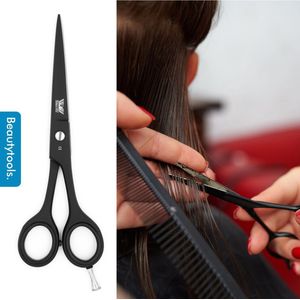 Beautytools BLACK LINE Kappersschaar/Professionele Knipschaar Rechtshandig - BlackBeast LongCut (6 Inch) - (RS-1444)