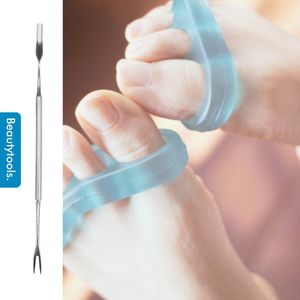 Bokkepootje pedicure / Achteruitduwer vork