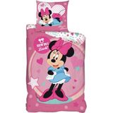 Disney Minnie Mouse Dekbedovertrek How do I look - 140 x 200 + 63 x 63 cm - Polyester