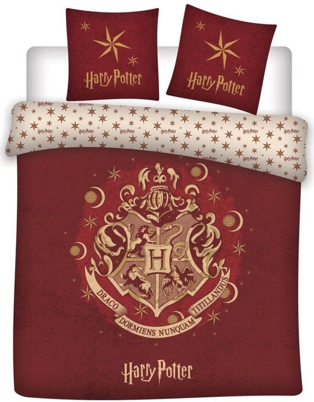 Harry Potter Dekbedovertrek Wizzard - Tweepersoons - 200 x 200 cm - Polyester