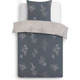 Vision Helena - Omkeerbaar Dekbedovertrek 140x200cm met 1 bijhorende sloop - 1persoonsbed - 100% katoen