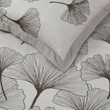 Vision - Ginko - Omkeerbaar Dekbedovertrek 200x200cm met 2 bijhorende slopen - 100% katoen