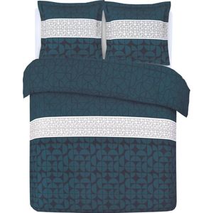 Dekbedovertrek - Katoen - Wit - 2 Persoons