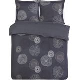 Dekbedovertrek - Grijs - Katoen - 240x220 cm