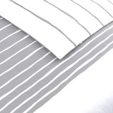 Dekbedovertrek - Katoen - Grijs - 2 Persoons