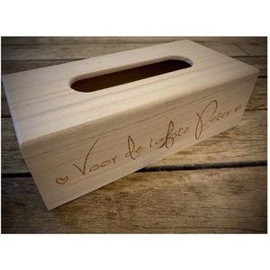 Dotti zakdoekendoos 'voor de tofste peter'