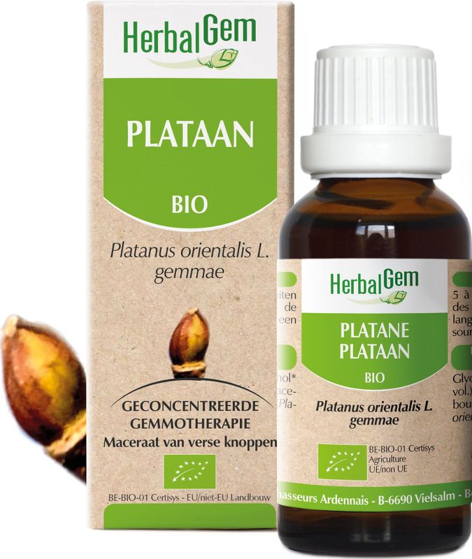 Herbalgem - Plataan Bio - Voedingssupplement - 30 ml